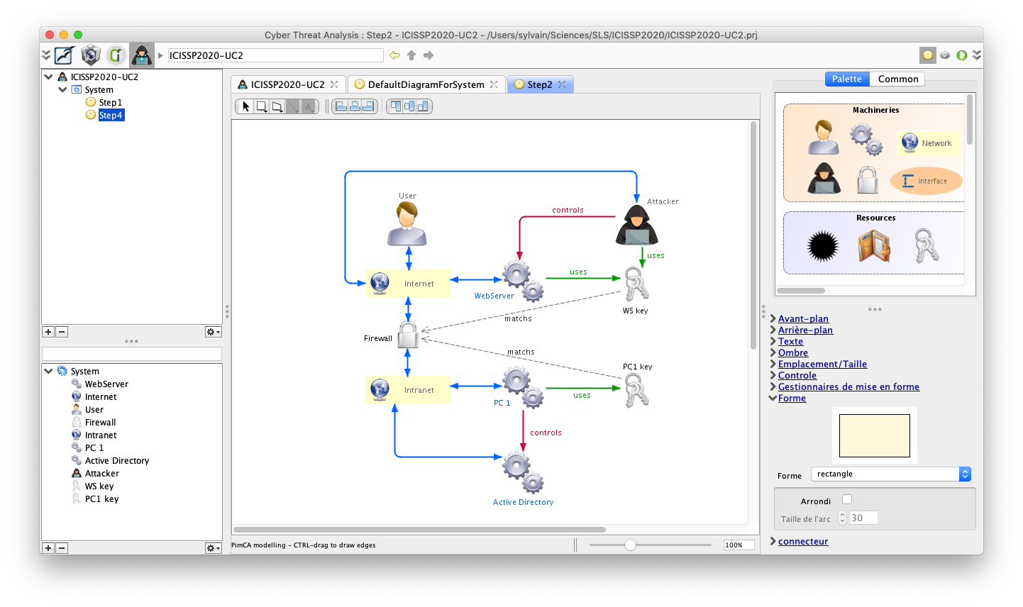 Prototype screenshot